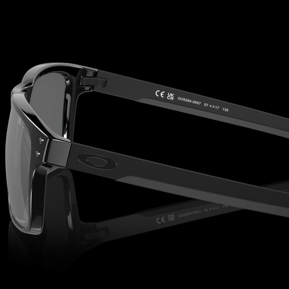 Oakley Holbrook Mix OO9384-06 – Polished Black Frame with Prizm Black Polarized - Picture 3 of 3